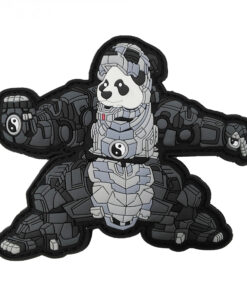 IRON PANDA 3D PVC RUBBER PATCH HIWEZ