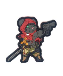 HIWEZ Priestess Mary Tactical Teddy PVC morale patch Airsoft Hook Loop