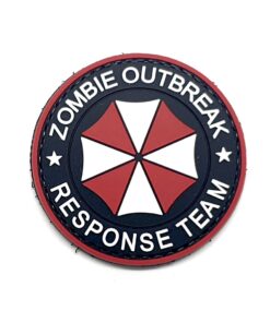 Zombie Outbreak Response Team PVC Patch (Red) #207