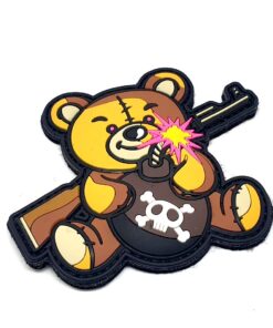 Tactical Teddy PVC Patch Orange/Brown - #026A