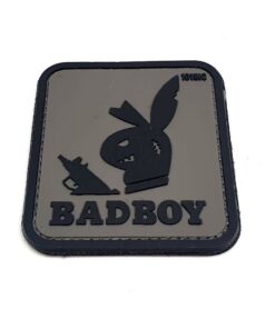Badboy Playboy PVC Patch (Grey) #069
