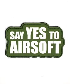 Say Yes To Airsoft PVC Patch #267