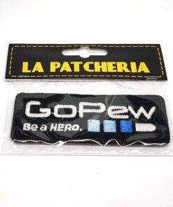 GoPew Embroidered Patch La Patcheria LP011