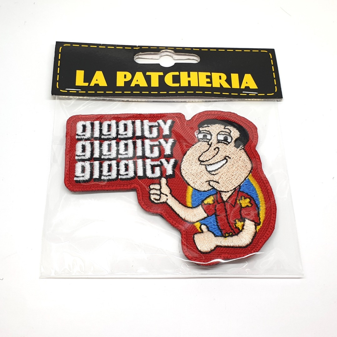 Glenn Quagmire Giggity Embroidered Patch La Patcheria LP009 – Just For  Patches