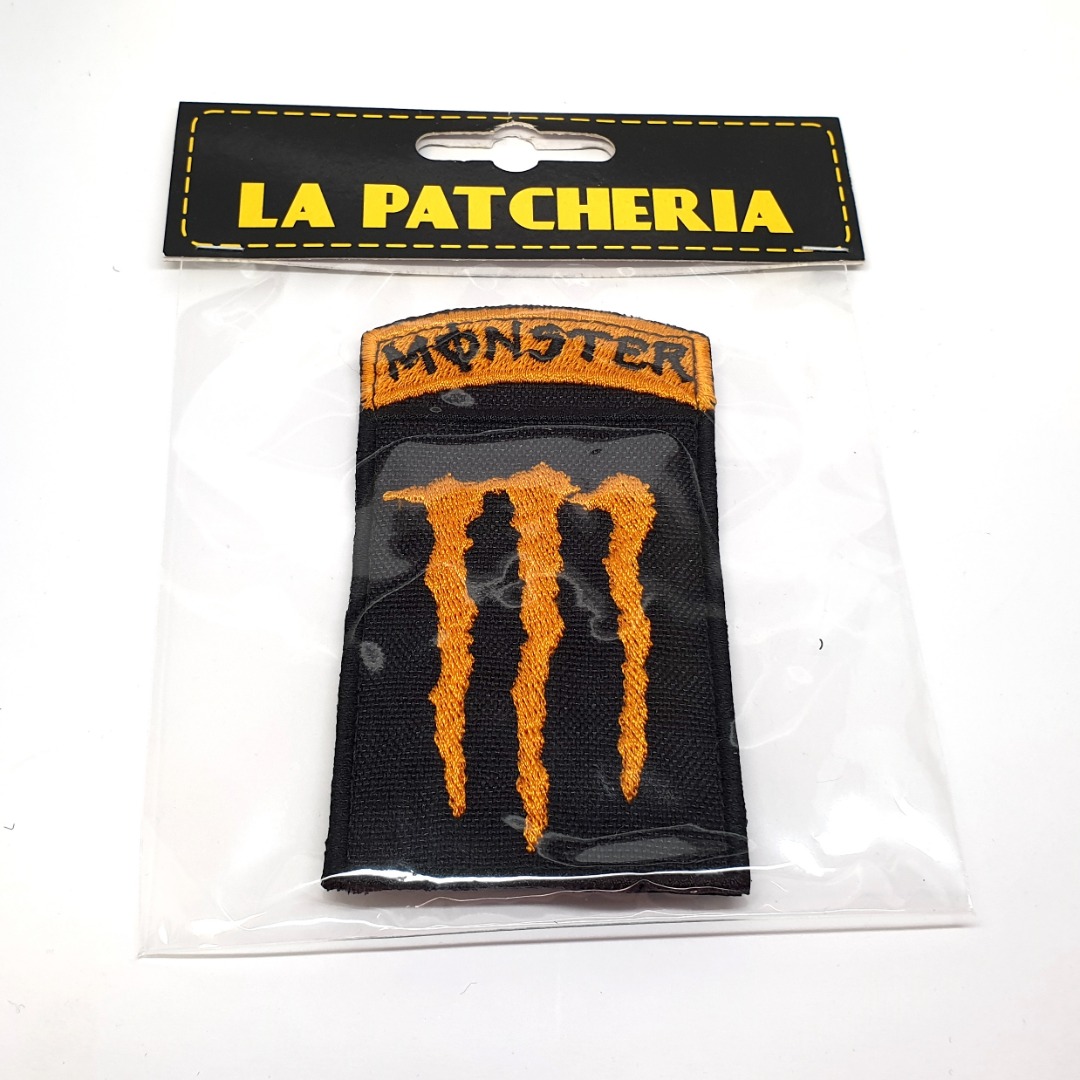 Monster Orange Embroidered Patch La Patcheria LP010 – Just For Patches