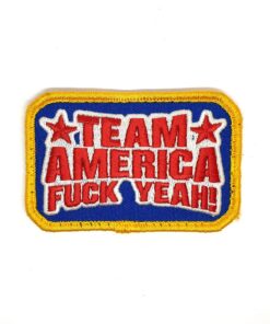 Team America F**k Yeah Embroiderd Patch La Patcheria LP013