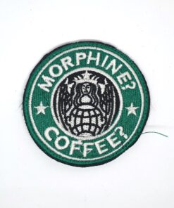 Morphine? Coffee? Starbucks Embroidered Patch LP022