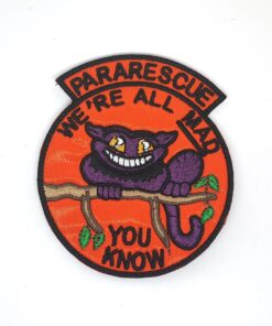 Para Rescue Alice wonderland Embroidered Patch LP023