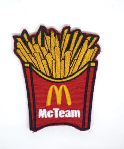 McDonalds Mc team Embroidered Patch LP021