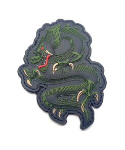 Green Dragon 3D PVC Patch #228