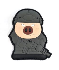 Tactical Pig PVC Patch #123