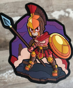 Leonadis King of Sparta PVC Patch
