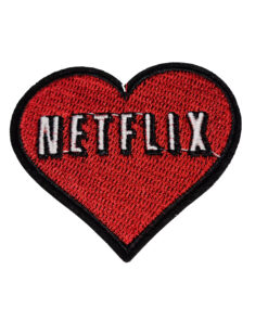 I love Netflix Embroidered Patch