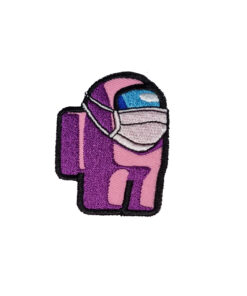 Purple Amongst Us Embroidered Patch