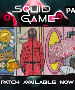 Squid game embroidered patch