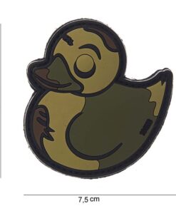 Patch 3D PVC Zombie Duck Camo Green