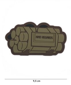 PVC Patch Kind regards coyote #8101