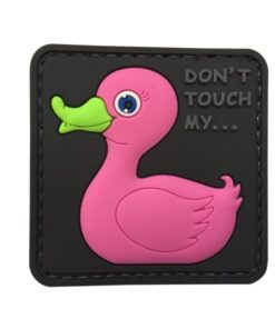 Tactical Rubber Duck PVC Patch Pink