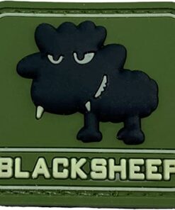 Small Black Sheep PVC Patch Forest