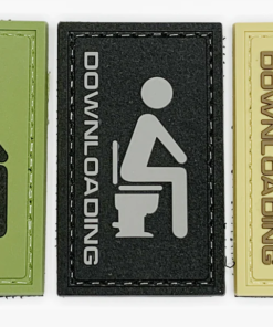 DOWNLOADING PVC PATCH BLACK