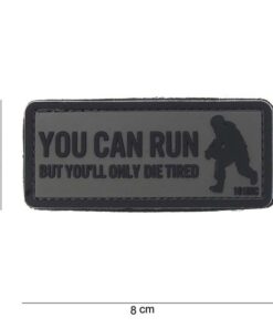 Patch 3D PVC You can run Grey and Black 178B