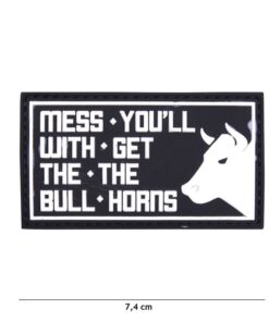 Mess with the bull you'll get the horns #181 (Black)