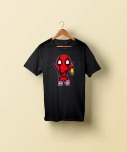 Deadpool with Rubber Chicken T-shirt