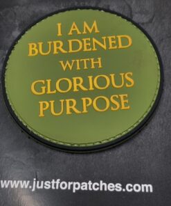 Loki Glorious Purpose PVC Patch