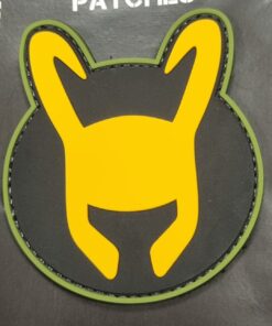 Loki Horns PVC Patch