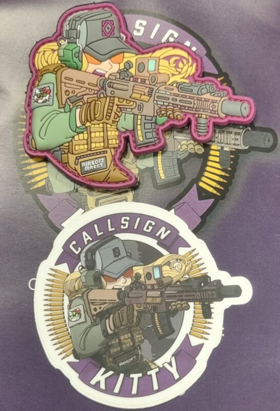 CallSign Kitty PVC Patch