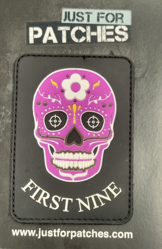 First Nine PVC Patch Purple