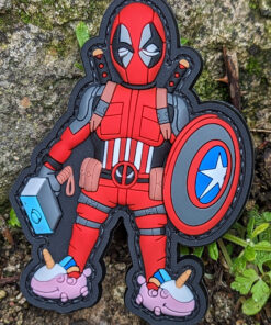Captain Deadpool in Slippers by Titi Artist