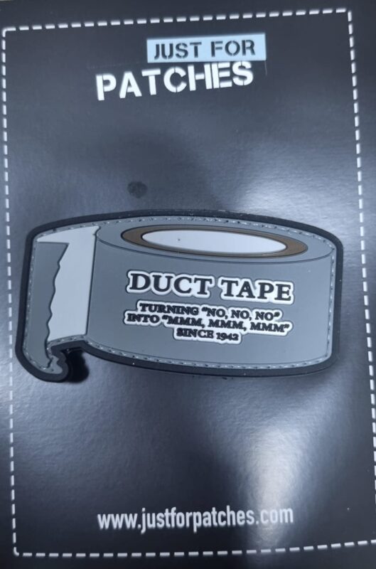 Duct Tape PVC Patch